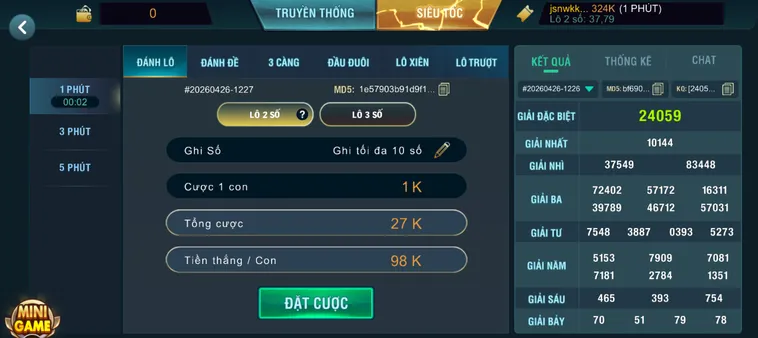 Lô Đề Siêu Tốc Tại B52 Club Sân Chơi Xổ Số Hiện Đại Tốc Độ Cao