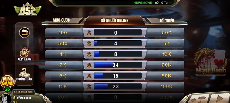 Chinh Phục Đỉnh Cao Game Bài Mậu Binh Tại B52 Club Với Nhiều Thắng Lợi