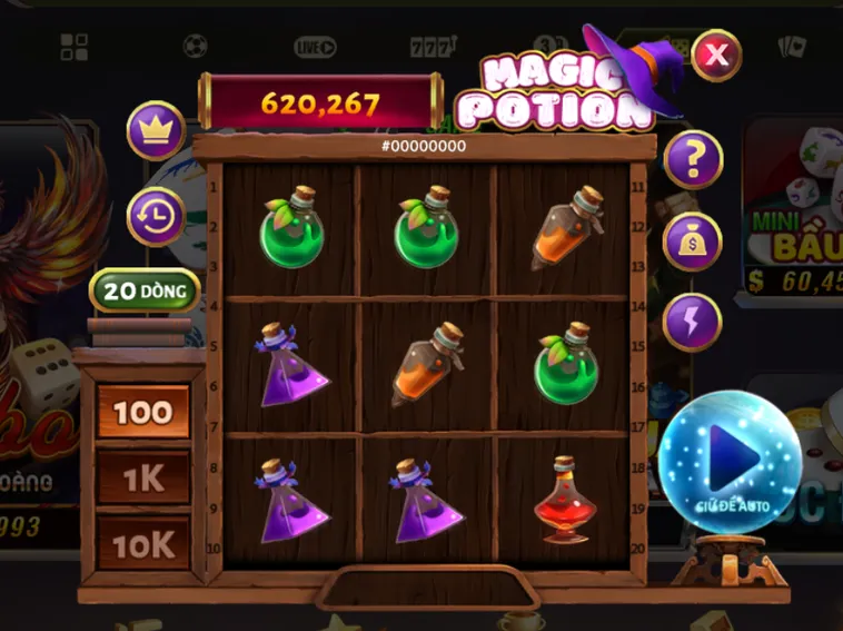 Minigame Magic Potion Tại B52 Club Sân Chơi Giải Trí Đẳng Cấp Siêu Tốc