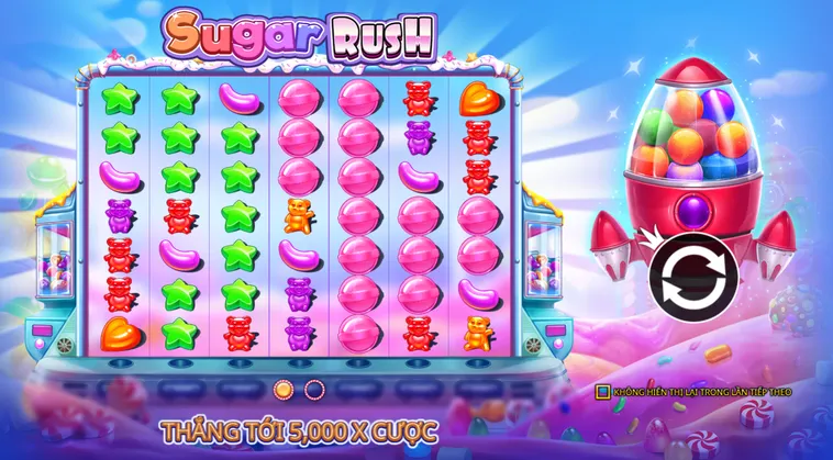 Chinh Phục Thế Giới Kẹo Ngọt Cùng Game Nổ Hũ Sugar Rush Tại B52 Club Uy Tín